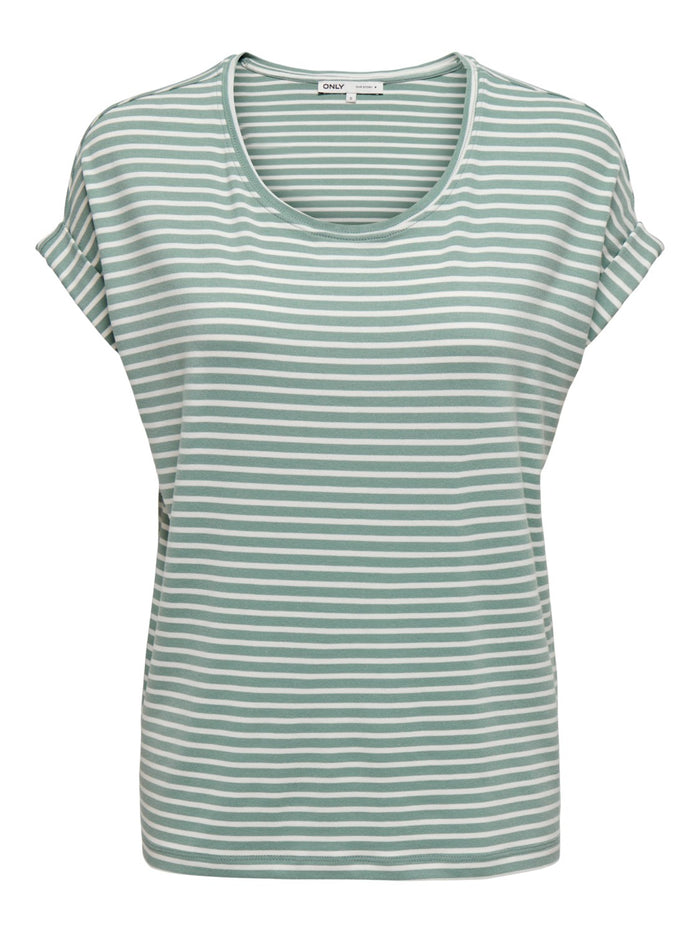 15206243 Onlmoster Stripe S/s Oneck top
