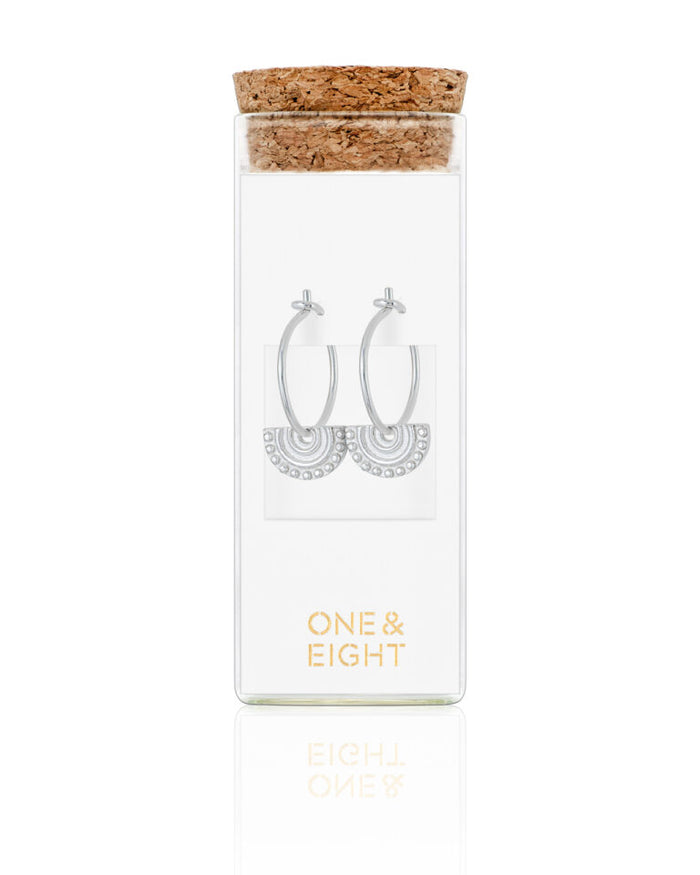 2562 Silver Delphi Earrings
