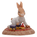 A Little Bunny at Play