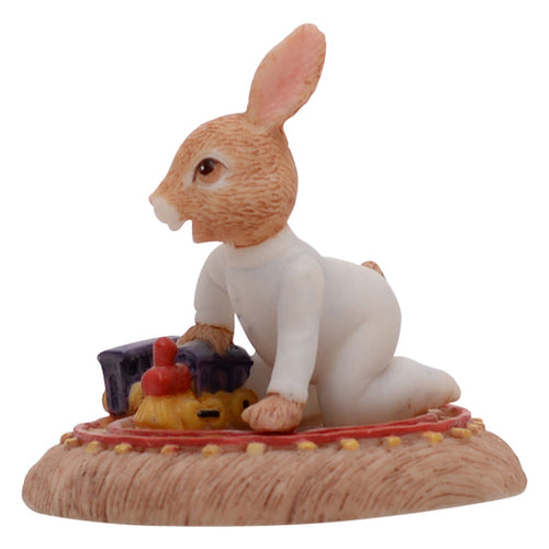 A Little Bunny at Play