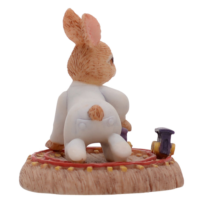 A Little Bunny at Play