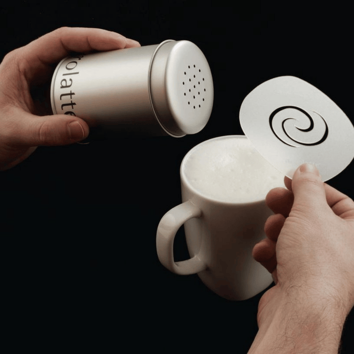 Aerolatte Cacaostrooier Aluminium