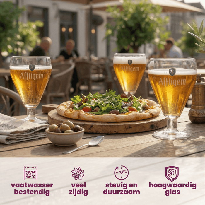 Affligem Bierglazen 300 ml - 4 Stuks