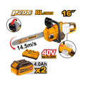 Akumulatorska lančana testera CGSLI401682+2x4,0Ah SUPER INGCO