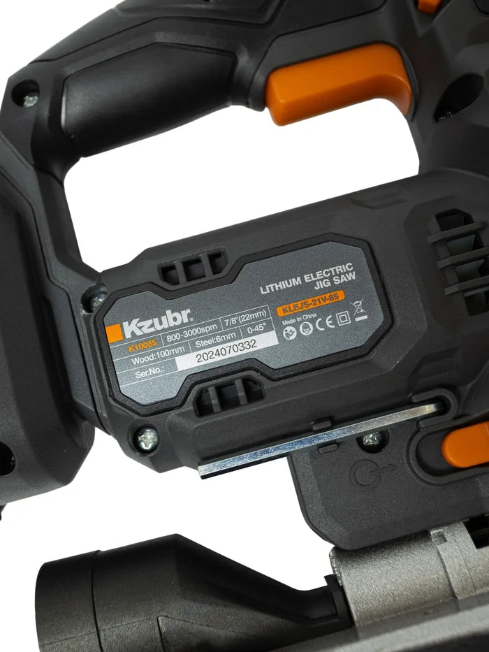 Akumulatorska ubodna testera KLEJS-21V-85+baterije+punjač KZUBR