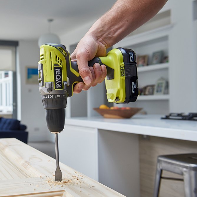 Akumulatorska udarna bušilica (50Nm) 18V ONE+™ R18DD3-0 RYOBI