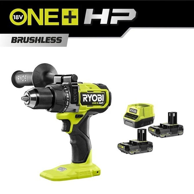Akumulatorska udarna bušilica bez četkica 125mm (set) 18V ONE+™ HP RPD18X-220S RYOBI
