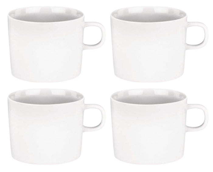 Alessi Koffiekopjes PlateBowlCup 200 ml - 4 stuks - Jasper Morrison - AJM28/78