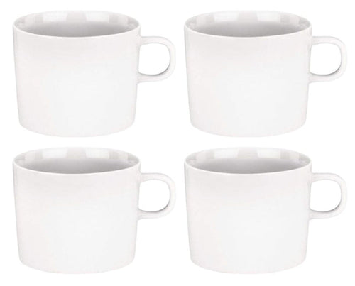 Alessi Koffiekopjes PlateBowlCup 200 ml - 4 stuks - Jasper Morrison - AJM28/78