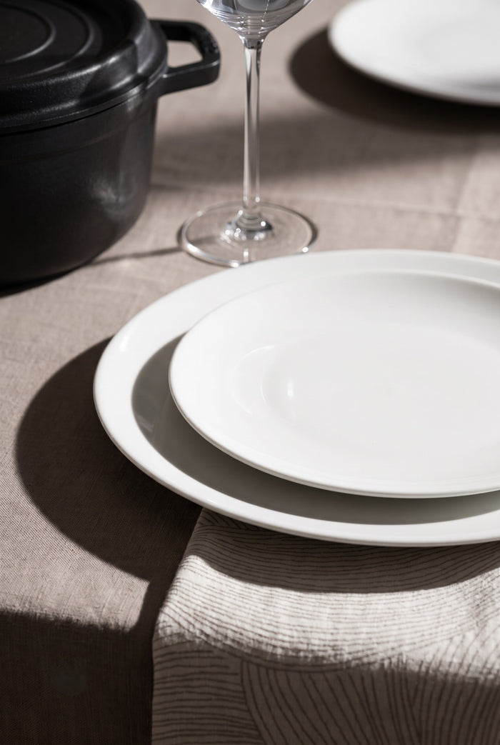 Alessi Serviesset All-Time 12-delig /  4 personen  - 4 dinerborden, 4 ontbijtborden en 4 kommen