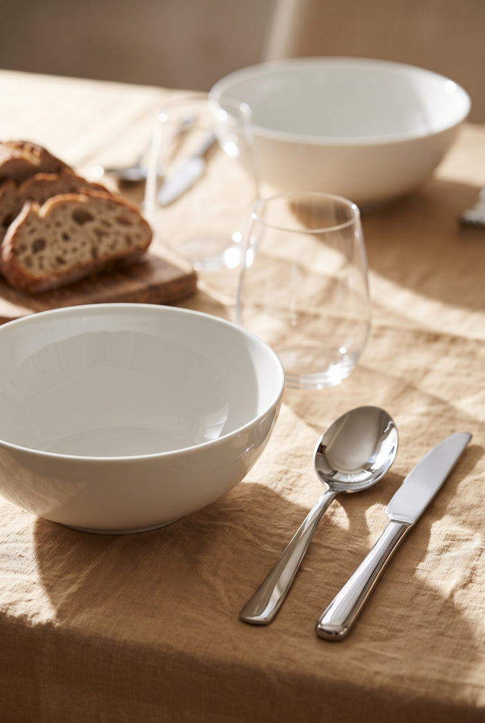 Alessi Serviesset All-Time 12-delig /  4 personen  - 4 dinerborden, 4 ontbijtborden en 4 kommen