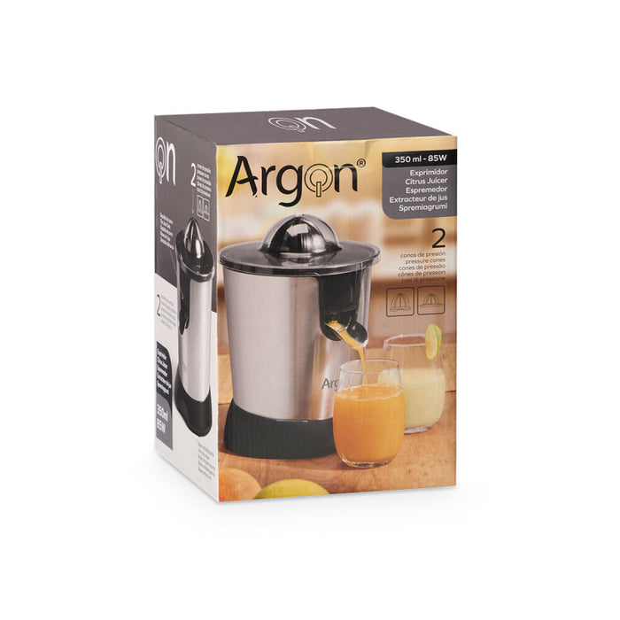 Argon Elektrische Citruspers Zwart/RVS - 350 ml - 85 W