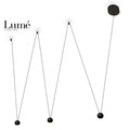 ARIA VISILICA LED 3*4W 3000K CRNA