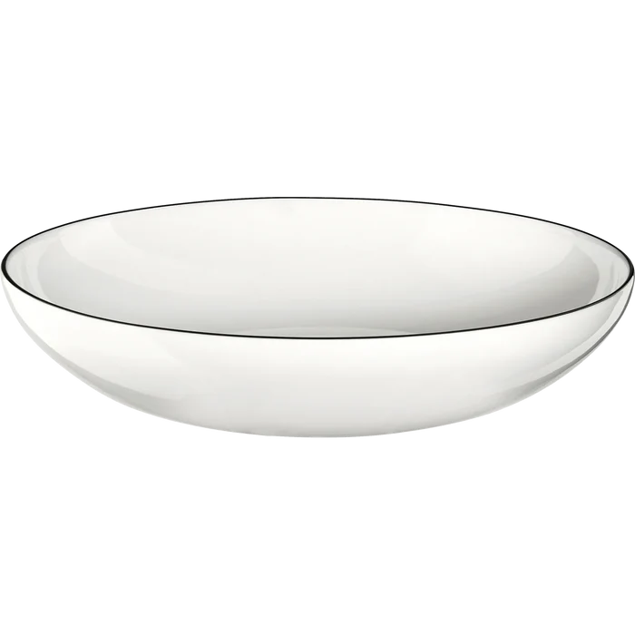 ASA Selection Diepe Borden / Pastaborden A Table Ligne Noire ø 22 cm - 4 Stuks