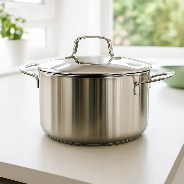Beka Kookpan Maestro RVS met deksel ø 20 cm / 3.7 liter - geschikt voor alle warmtebronnen
