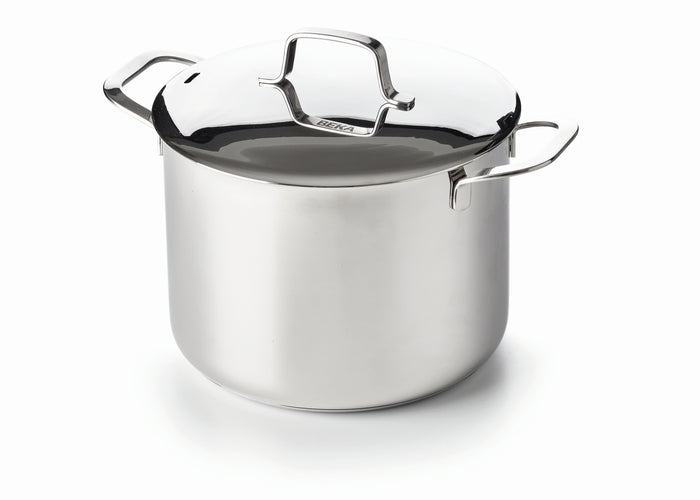 Beka Soeppan Maestro RVS met deksel ø 24 cm / 7.4 liter - geschikt voor alle warmtebronnen