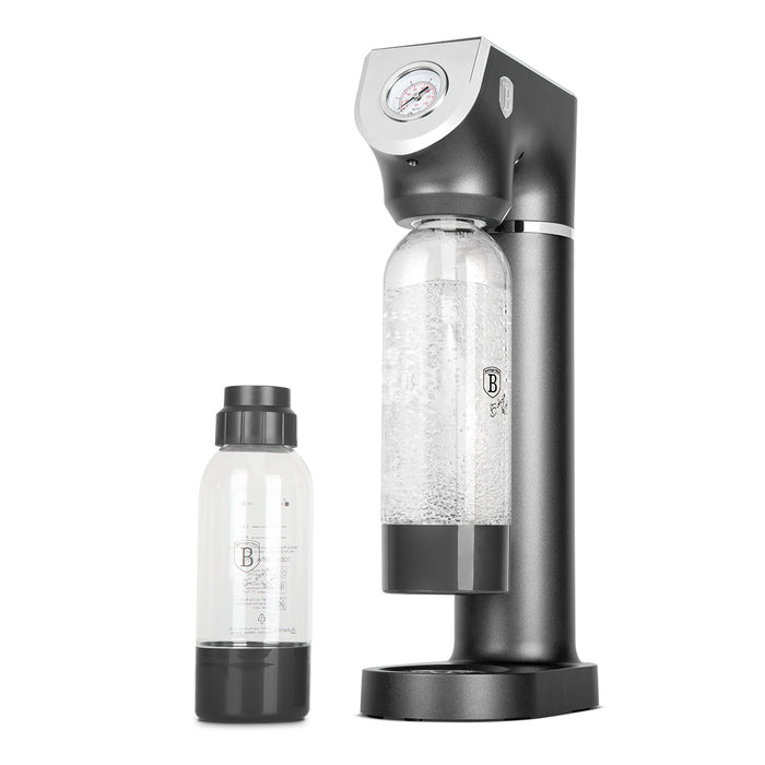 BerlingerHaus Bruiswatermaker Mat Antraciet - Barometer - Inclusief 2 Flessen