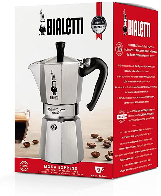 Bialetti Percolator Moka Express 6 Kops - 270 ml