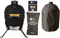 Bighorn Kamado BBQ Startersset - Kamado 13 inch - met Houtskool, Aanmaakwokkels & beschermhoes