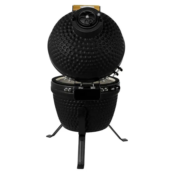 Bighorn Kamado BBQ Startersset - Kamado 13 inch - met Houtskool, Aanmaakwokkels & beschermhoes