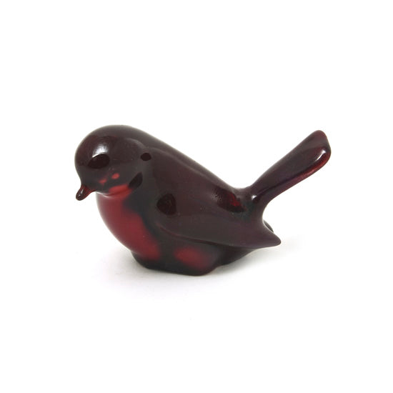 Bird, Flambe Red Black