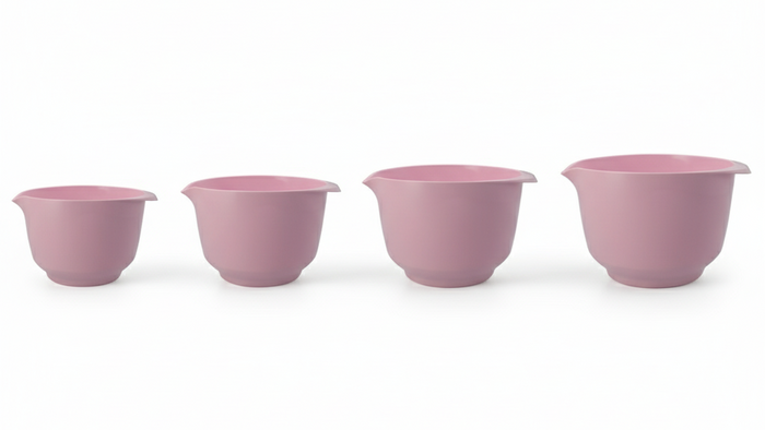 Birkmann Beslagkommen / Mengkommen set Colour bowls 4-Delig- 1.5, 2, 3 en 4 Liter - Silk Rose