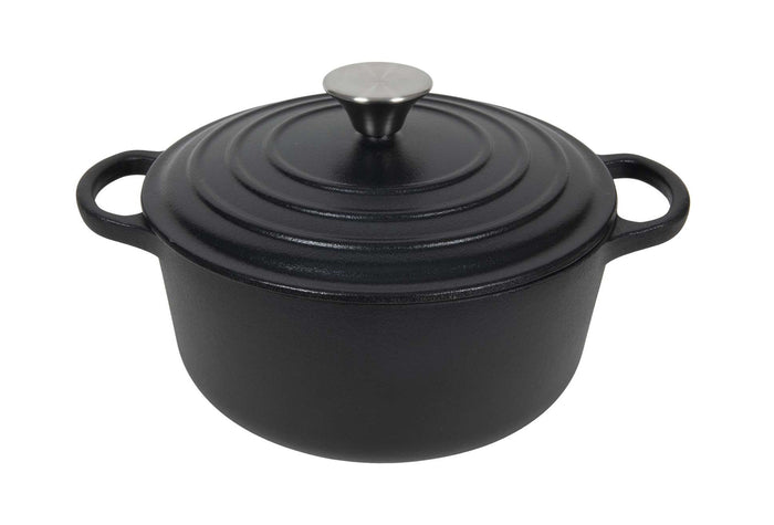 Blackwell Braadpan met deksel Cast Iron Gietijzer ø 20 cm - zonder anti-aanbaklaag