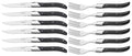 Blackwell Steakbestek Laguiole - Steakmessen & Steakvorken - Pakkahout - 12 Stuks