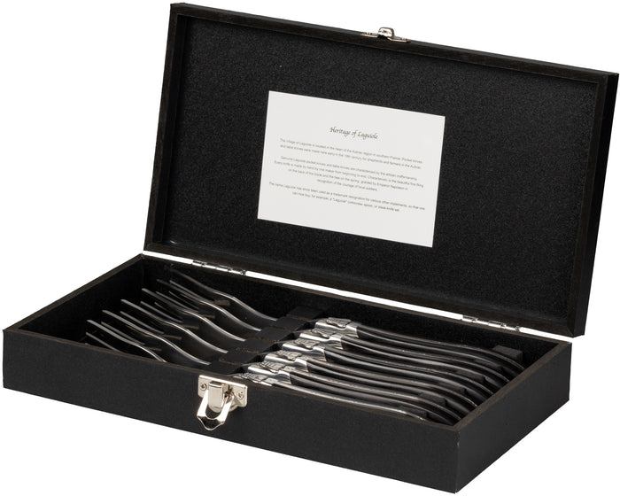 Blackwell Steakvorken Laguiole - Pakkahout - 6 Stuks