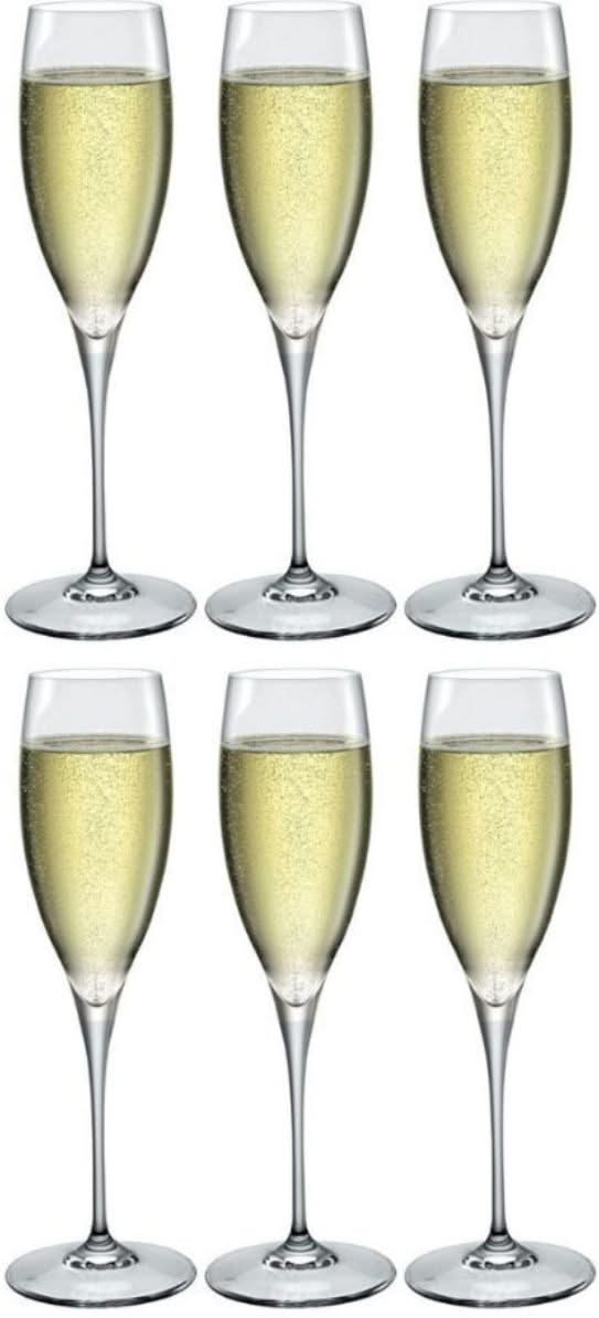 Bormioli Rocco Champagneglazen - Flutes - Premium - 260 ml - 6 stuks