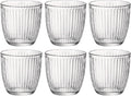 Bormioli Rocco Waterglazen Line Transparant 290 ml - 6 stuks
