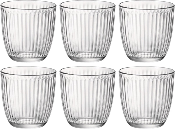 Bormioli Rocco Waterglazen Line Transparant 290 ml - 6 stuks