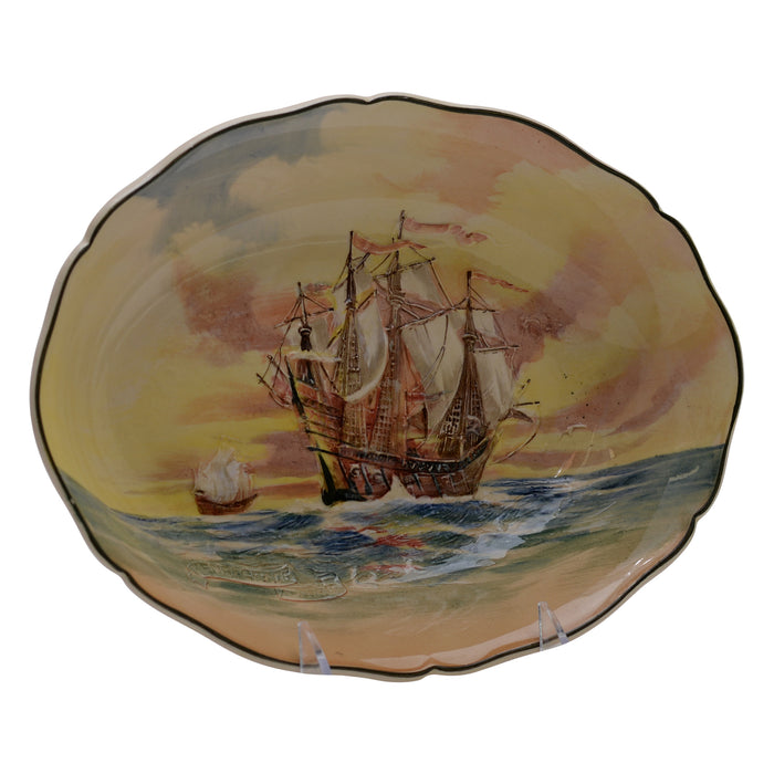 Bowl Famous Ships The Henri Grace A Dieu