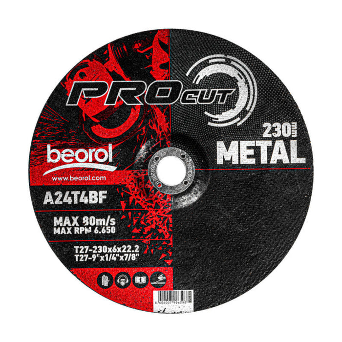 Brusna ploča za metal 230x6 Beorol
