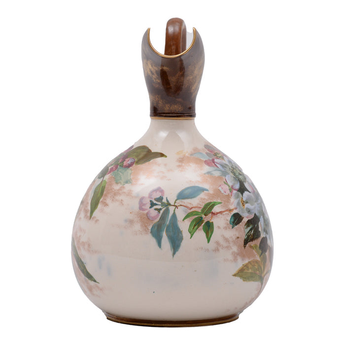 Burslem  Floral Pitcher