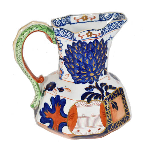 Burslem Pitcher Heron Design
