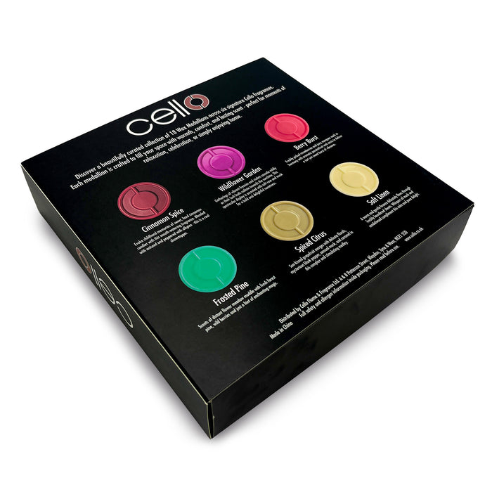 Cello - 18 Piece Wax Medallion Set