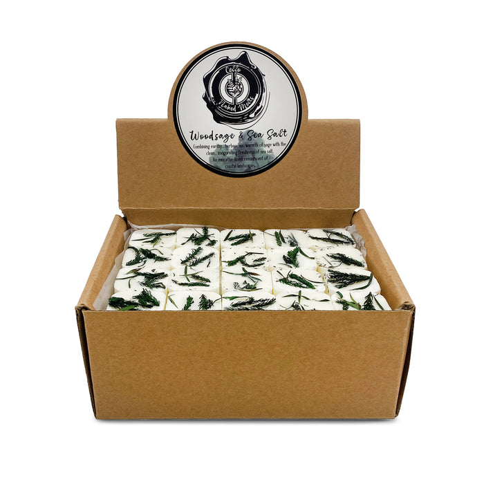 Cello - Naked Melts 100pcs CDU - Woodsage & Sea Salt