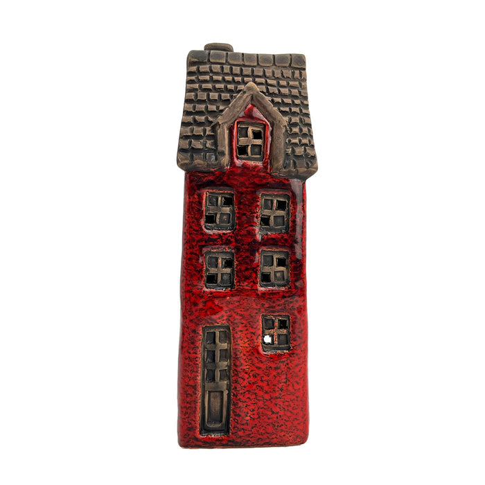 Cello - Tales from the Village - Goldsmith's Abode - Crimson - Tealight Burner 1