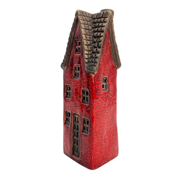 Cello - Tales from the Village - Goldsmith's Abode - Crimson - Tealight Burner 2