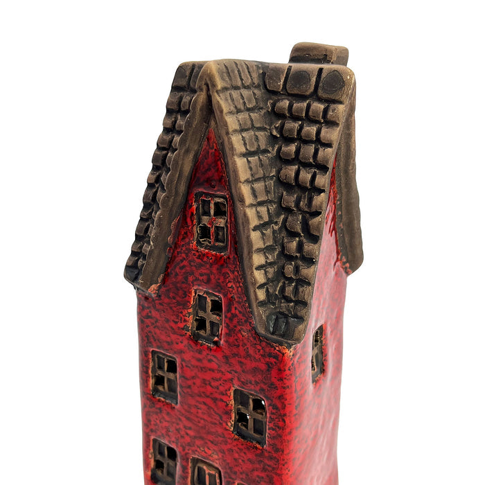 Cello - Tales from the Village - Goldsmith's Abode - Crimson - Tealight Burner 2