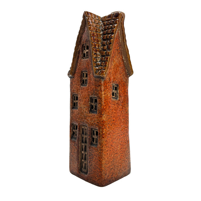 Cello - Tales from the Village - Goldsmith's Abode - Rustic Brown - Tealight Burner