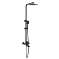 Četvrtasta tuš konzola - BLACK -  INOX 489368 Slovarm