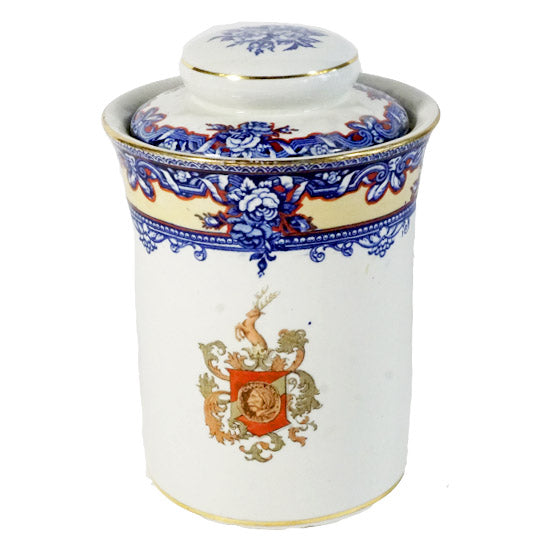 Champlain Crest Tobacco Jar