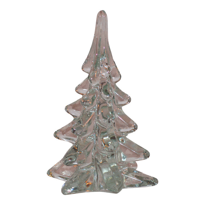 Clear Glass Christmas Tree