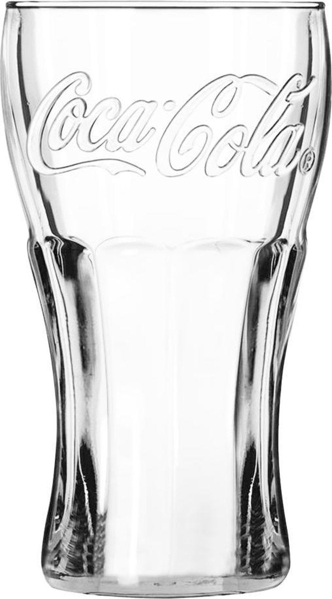 Coca Cola Glazen - Longdrinkglazen - Frisdrankglazen - Classic - 370 ml - 4 Stuks