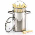 Cookinglife Aspergepan / Pastapan- RVS - ø 16 cm / 4.0 liter