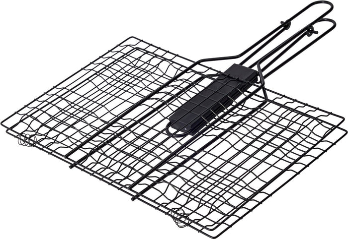Cookinglife BBQ Hamburgergrill Fire & Flavour 32.5 x 22 cm - Non-Stick Metaal