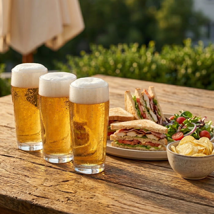 Cookinglife Bierglazen Fluitje 190 ml - 18 stuks