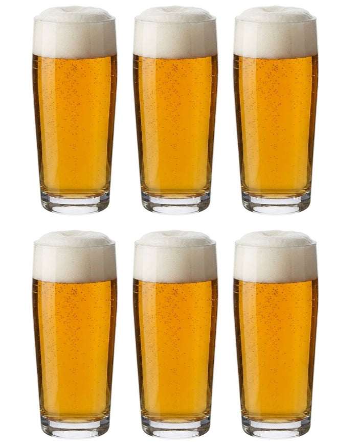 Cookinglife Bierglazen Fluitje 190 ml - 6 stuks